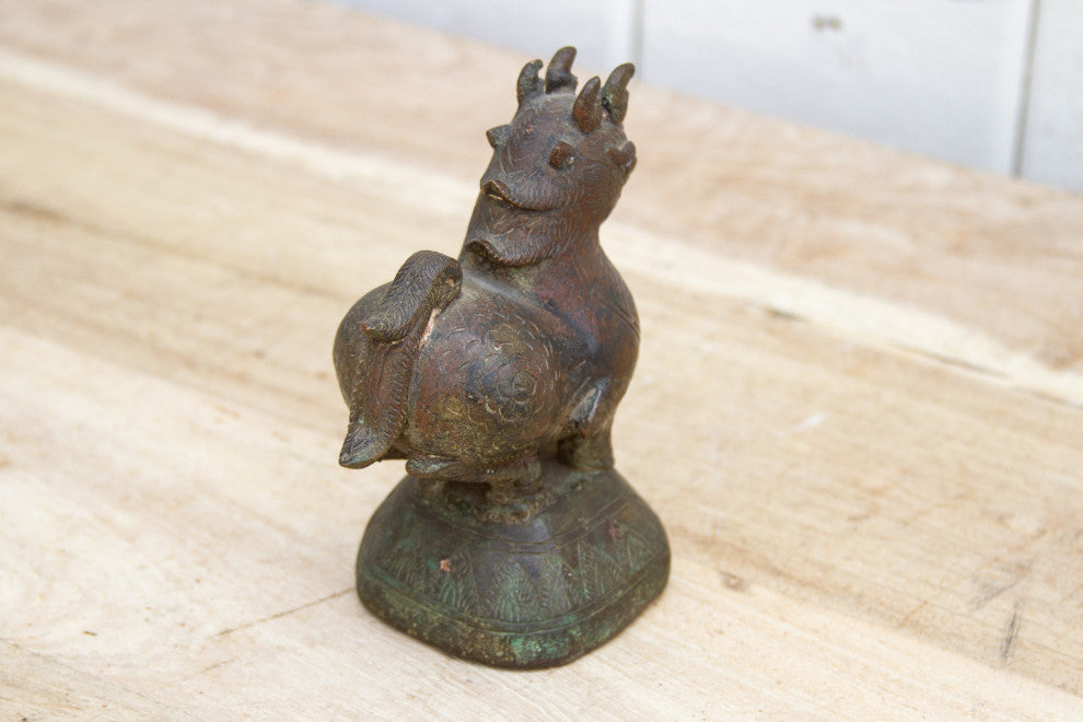 Large 19th Century Chinese Bronze Opium Weight
