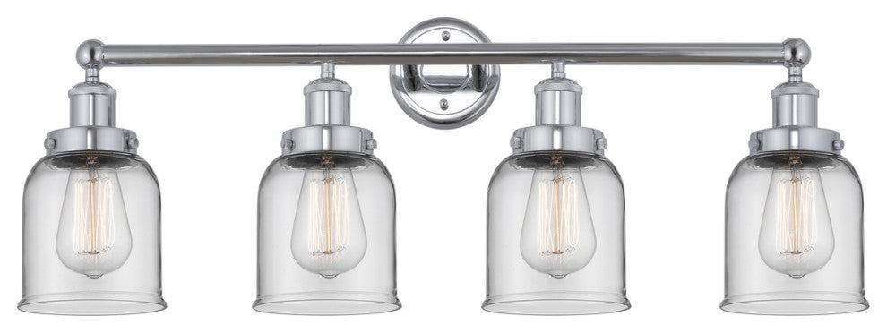 Bell 4-Light 33.5" Bath Vanity-Light Polished Chrome