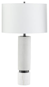 Astral Table Lamp In Gunmetal Finish