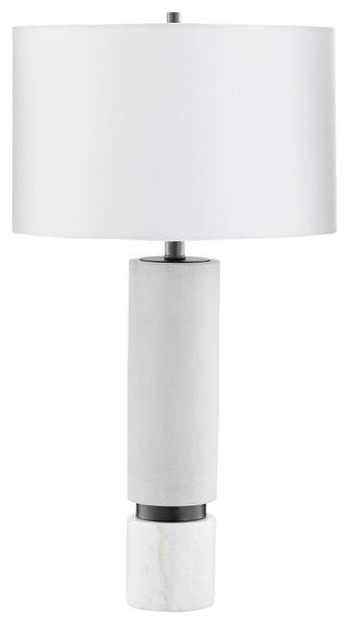 Astral Table Lamp In Gunmetal Finish