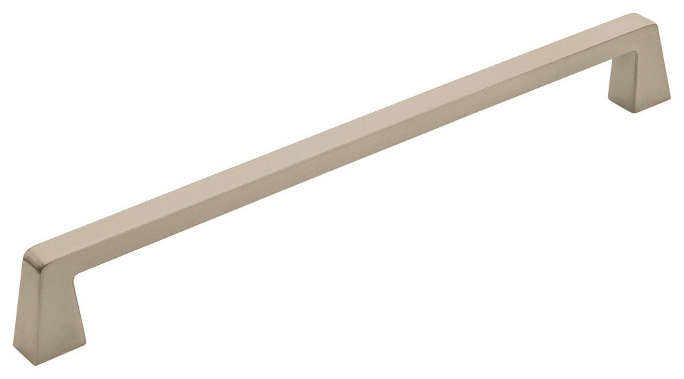 Amerock Blackrock Appliance Pull, Satin Nickel, 12" Center-to-Center