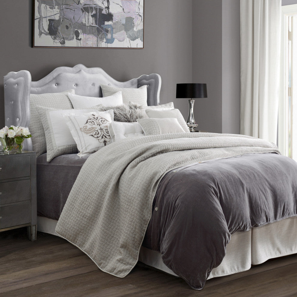 4-PieceWilshire Comforter Set, Super Queen