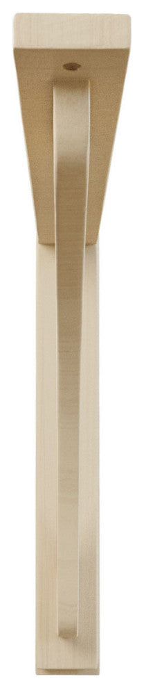 2 1/2"W x 17 3/4"D x 17 1/4"H Reece Shelf Bracket, Cherry