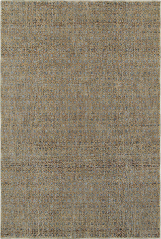 Oriental Weavers Atlas Blue/ Gold Geometric Indoor Area Rug 8'6"X11'7"