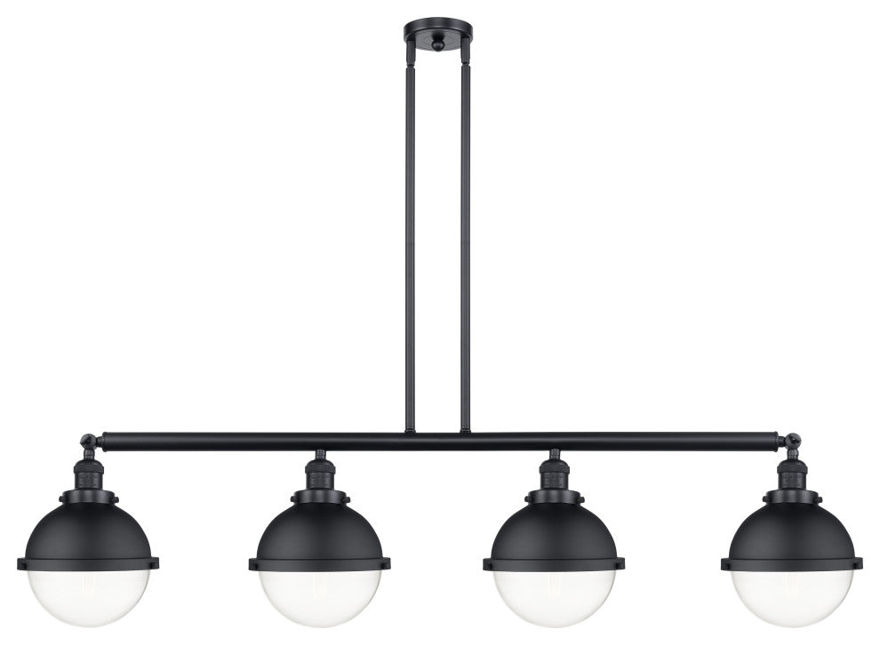 INNOVATIONS 214-BK-HFS-82-BK-LED 4-Light Island Light Matte Black