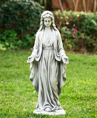 30"H MGO Blessed Mother Mary Garden Statue