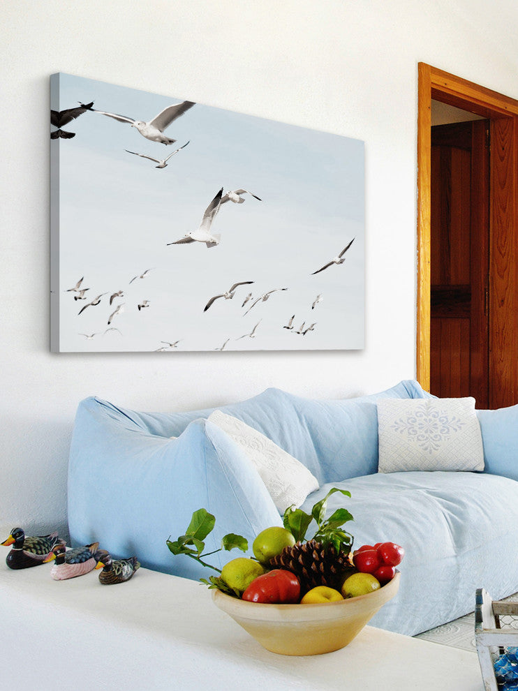"Airborne" Painting Print on Wrapped Canvas