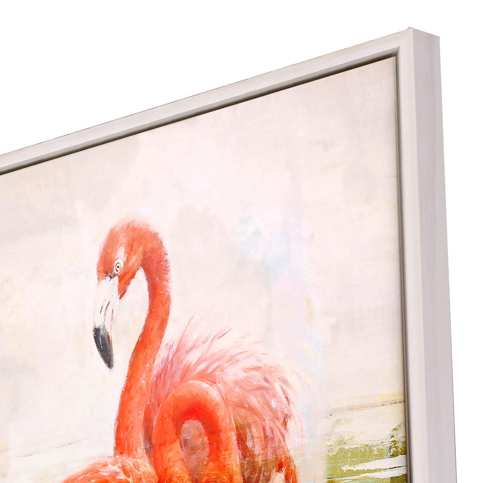 Wading Flamingo I Artwork