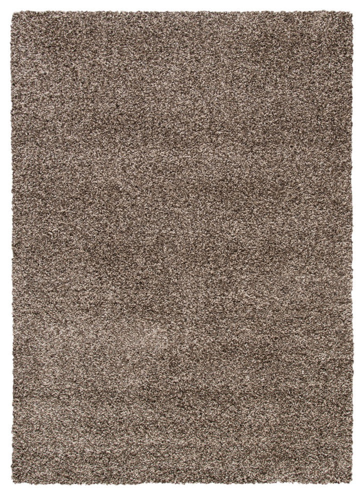 Safavieh Evolution Shag Area Rug, EVO520, Brown, 6'7"x6'7" Square