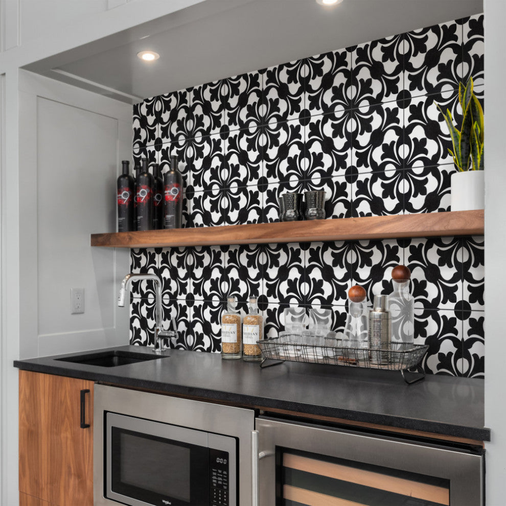 Emotion Nero Ceramic Floor and Wall Tile