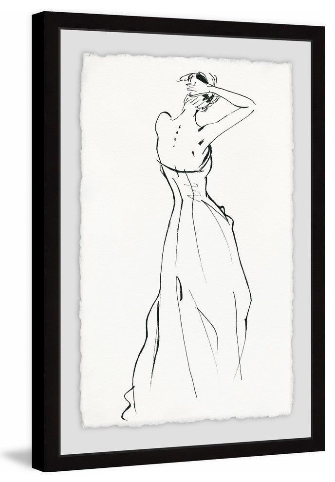 "Back II" Framed Painting Print, 30"x45"