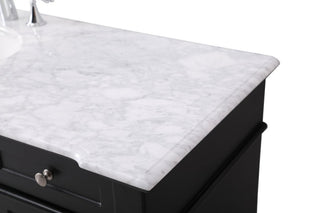 Weston Single Bathroom Vanity Set, Black, 60