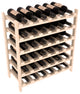36-Bottle Stackable Wine Rack, Ponderosa Pine, Satin Finish