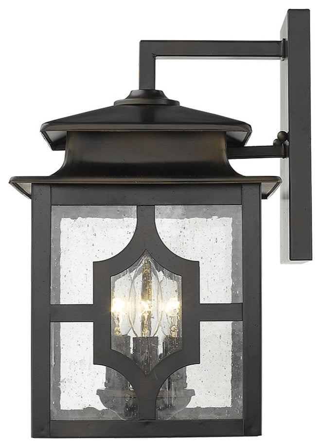 Calvert 3-Light Oil-Rubbed Bronze Wall Light