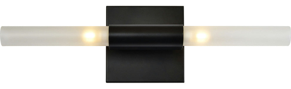 Lina Matte Black Iron Wall Sconce