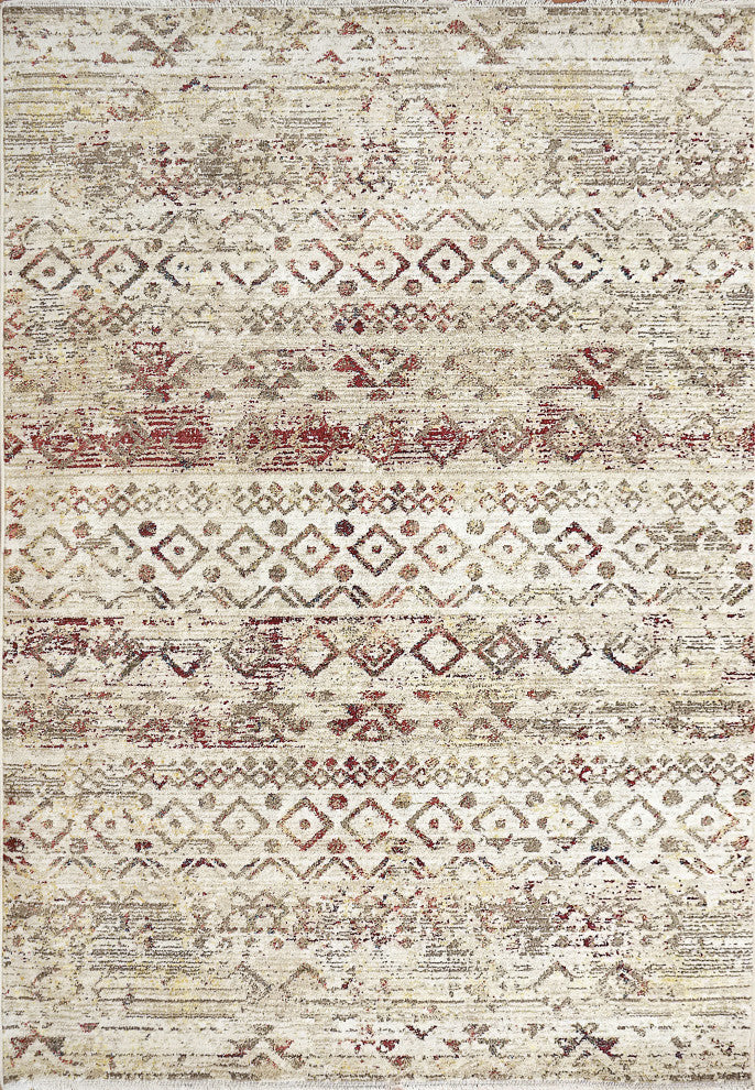 Dynamic Rugs Oxford Area Rug, Cream/Multi, 3.11x5.7