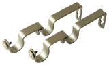 1" Double Brackets, Light Gold