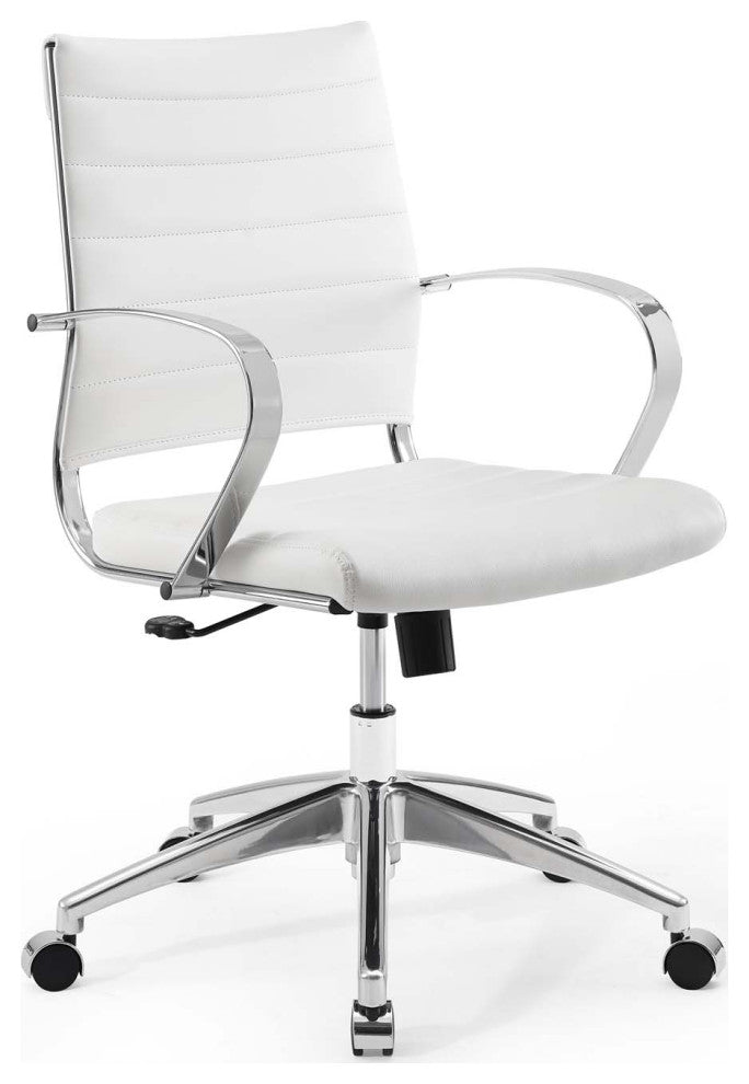 Jive Mid Back Office Chair - White