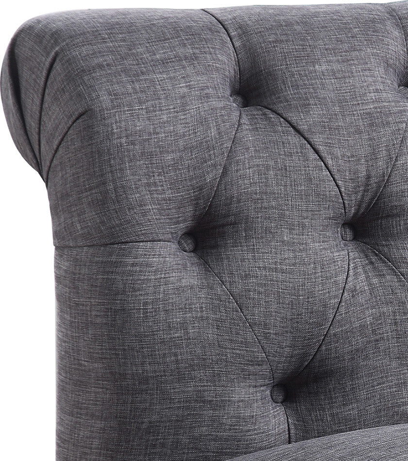 LaGuardia Slipper Chair, Gray