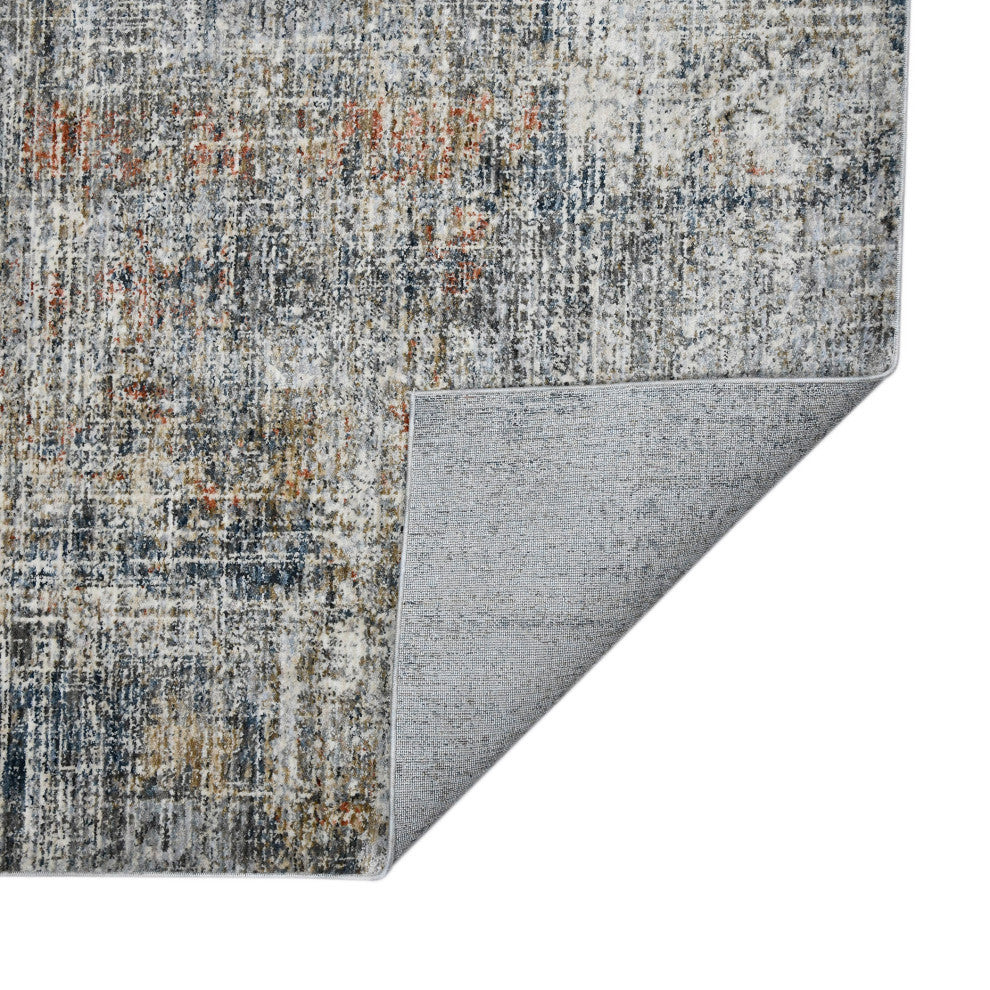 Vermont Erysse Area Rug, Gray, 7'10" x 9'10", Abstract