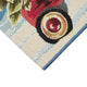 Esencia Wagon Wonderland Indoor/Outdoor Mat Blue 2'5"x3'11"