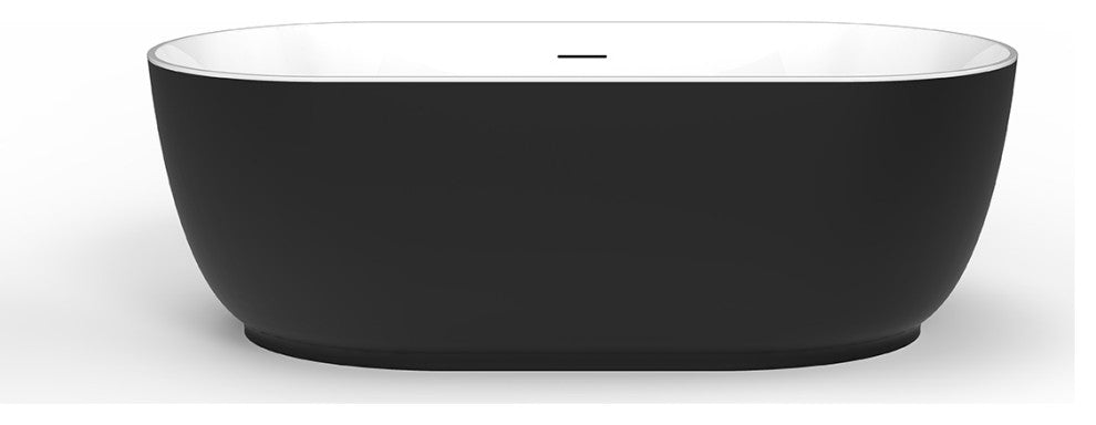 Jorimi 67" Bathtub, Black