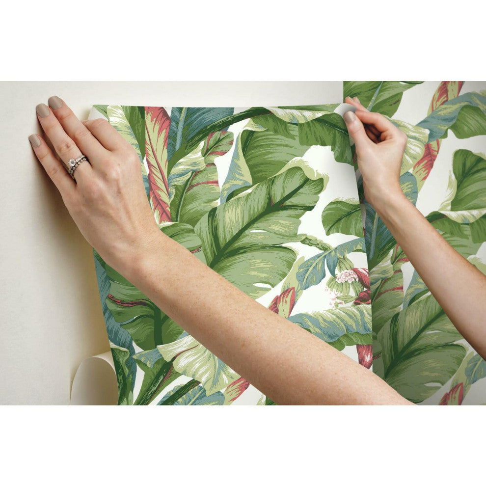 Banana Leaf Peel and Stick Wallpaper