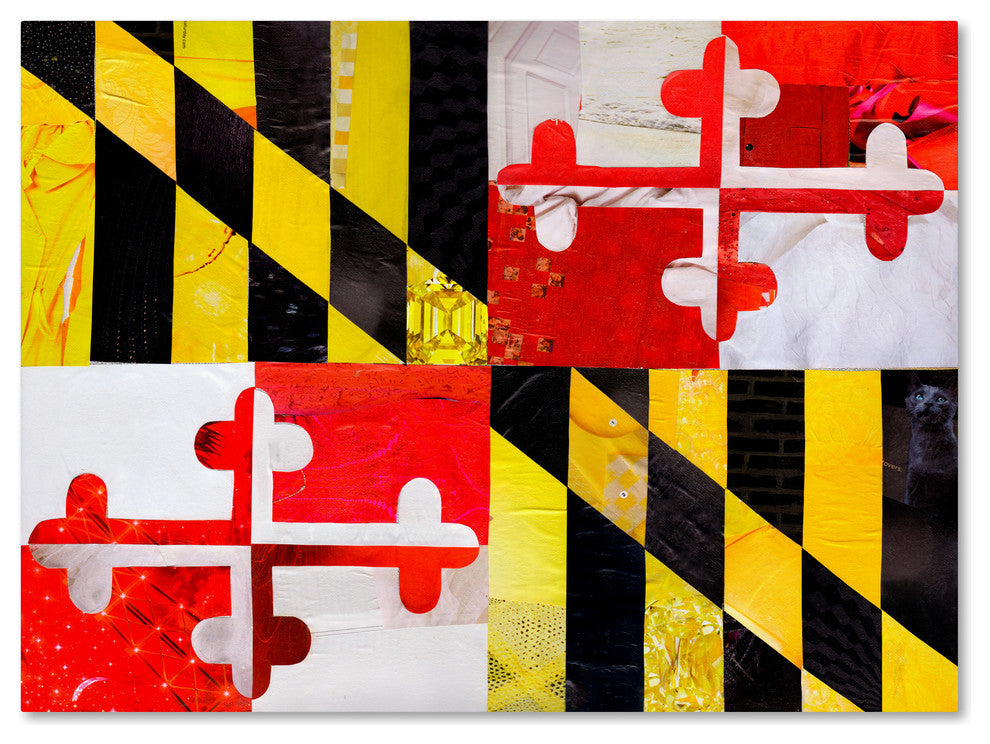 Artpoptart 'Maryland' Canvas Art, 24x18