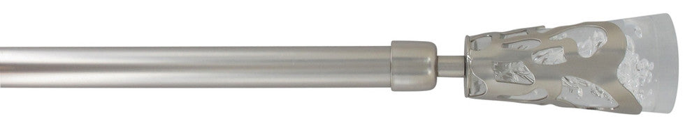 Extendable Curtain Rod Set 53 to 82 L -Diam