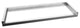 ICO Bath Fire 15 Inch Glass Shelf