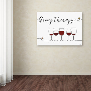 Veronique Charron 'Underlined Wine IX' Canvas Art, 32x24