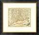 "Connecticut, 1795" Framed Digital Print by Mathew Carey, 26x24"