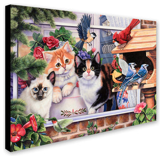 Jenny Newland 'Springtime Wonders' Canvas Art, 32x24