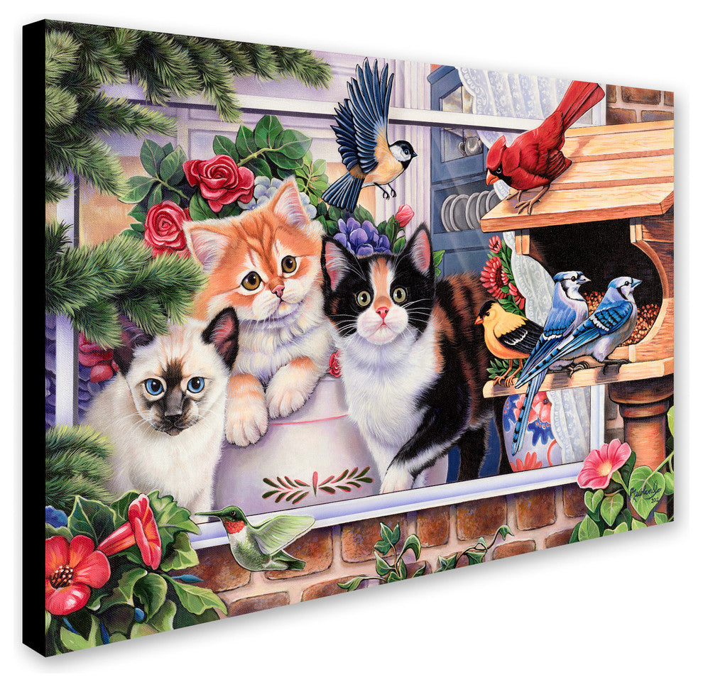 Jenny Newland 'Springtime Wonders' Canvas Art, 32x24