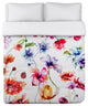 Belles Filles Watercolor, Multi Lightweight King Duvet Cover