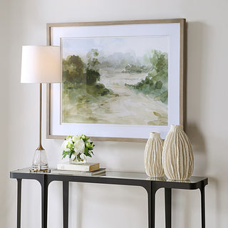 Uttermost Verdant Watercolor Landscape Print