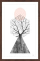 "Three Worlds" Framed Painting Print, 20"x30"