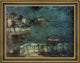 Henri Le Sidaner Full Moon Framed Premium Canvas Print, 18"x24"