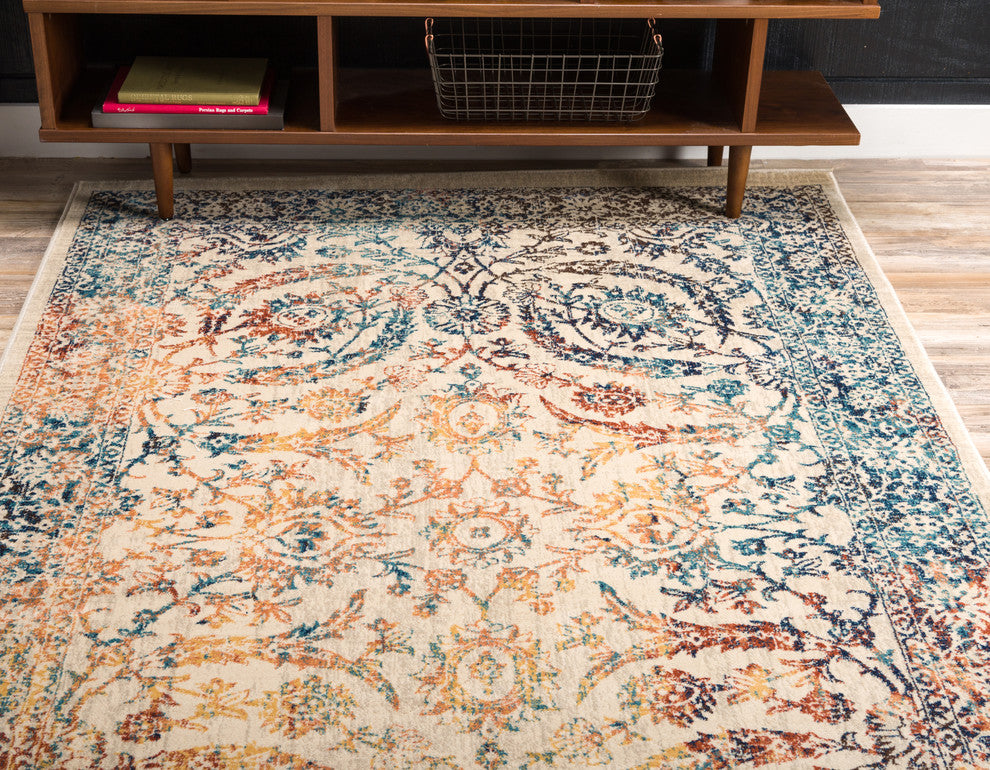 Unique Loom Beige Dragor Oslo 5'' 0 x 8'' 0 Area Rug