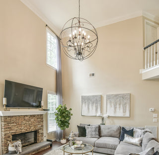 Maxim 25147 Orbit 12 Light Single Pendant - Oil Rubbed Bronze