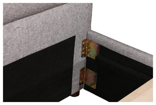 Takio King Bed Light Grey