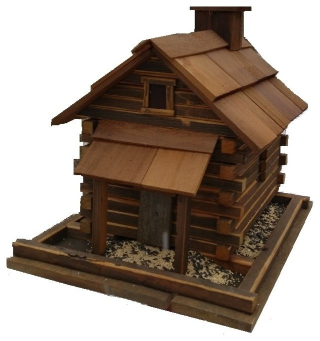 Valley Forge Feeder, Large, Natural Cedar