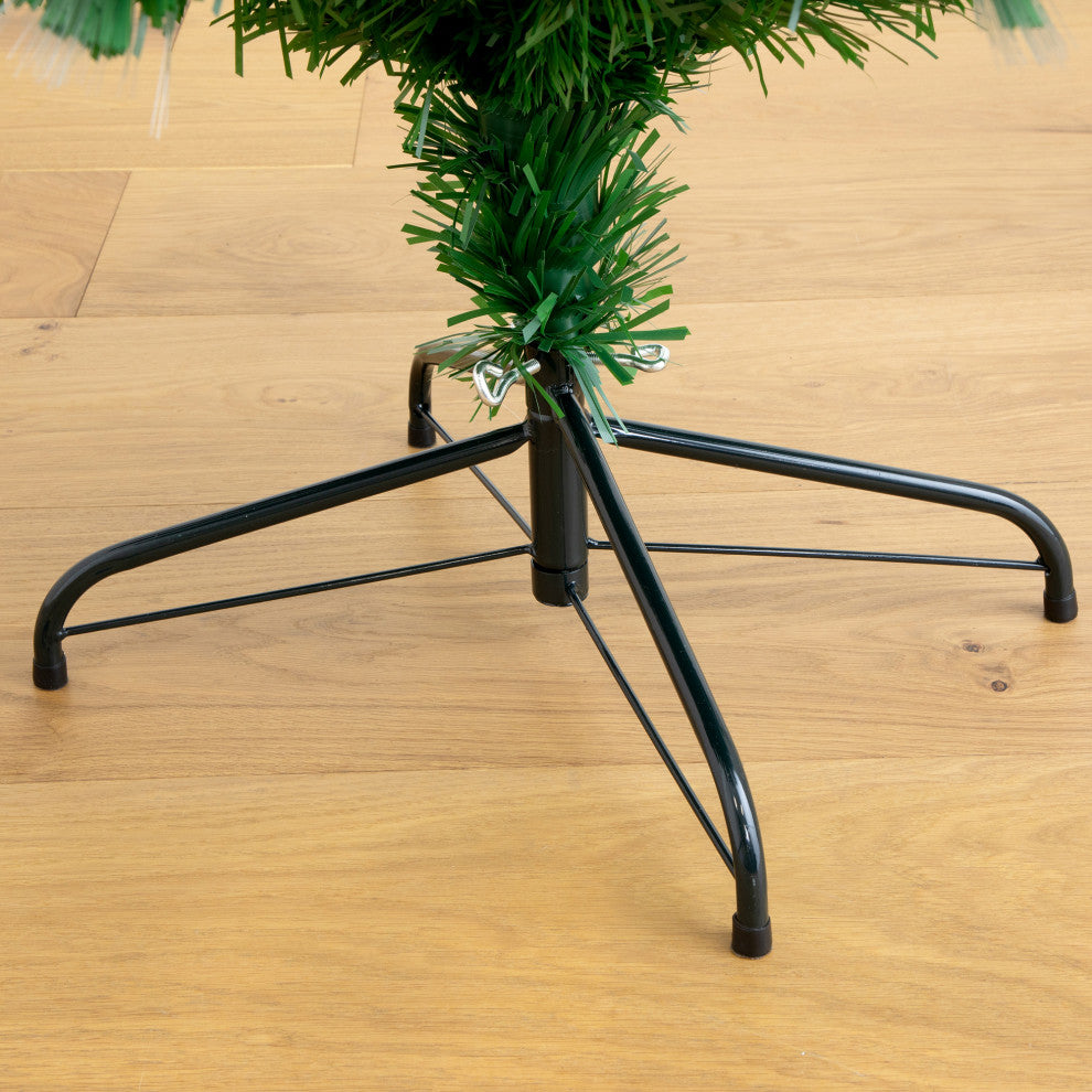 6ft. Pre-Lit Fiber Optic Artificial Christmas Tree