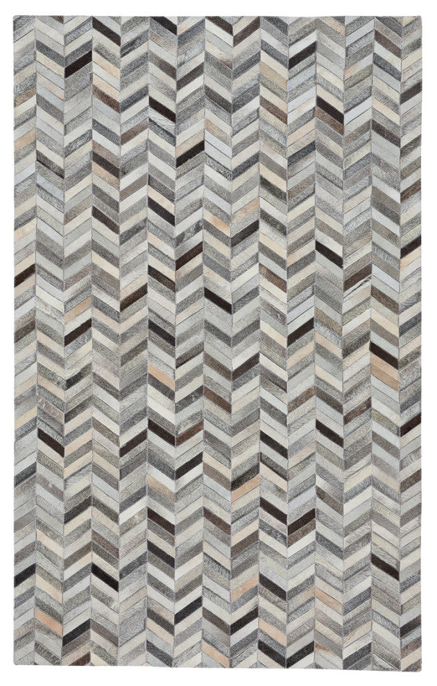 Capel Butte-Arrowhead Ash Multi 3676_333 Flat Woven Rugs - 5'' X 8'' Rectangle