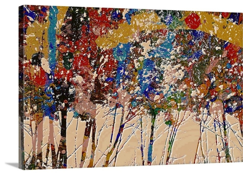 "Four Seasons - Fall" Wrapped Canvas Art Print, 24"x16"x1.5"