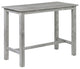 Sonoma Pub Table, Storm Gray Wire-Brush