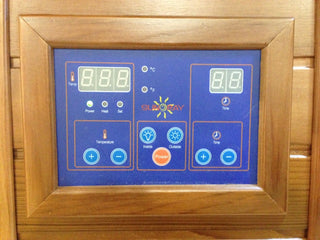 SunRay Sierra 2 Person Infrared Sauna With Carbon Heaters