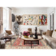 Soft Red Dense Weave Pure Wool Hand Knotted Bijar Garus Design Rug, 9'0"x12'0"