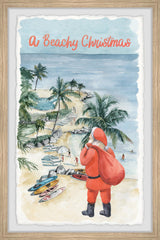 "Meet Santa" Framed Painting Print, 20x30