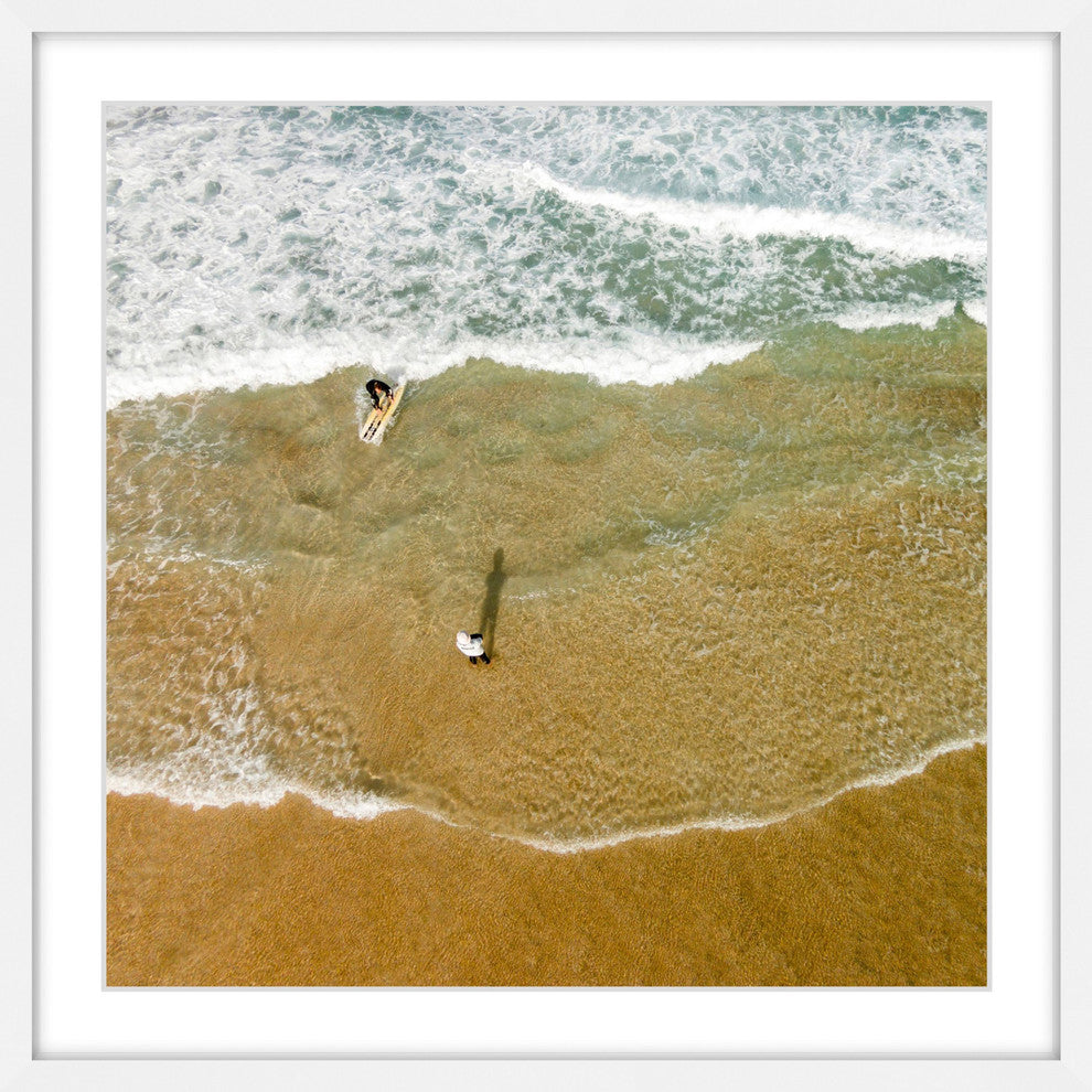 "In The Tide" Framed Print by Karolis Janulis